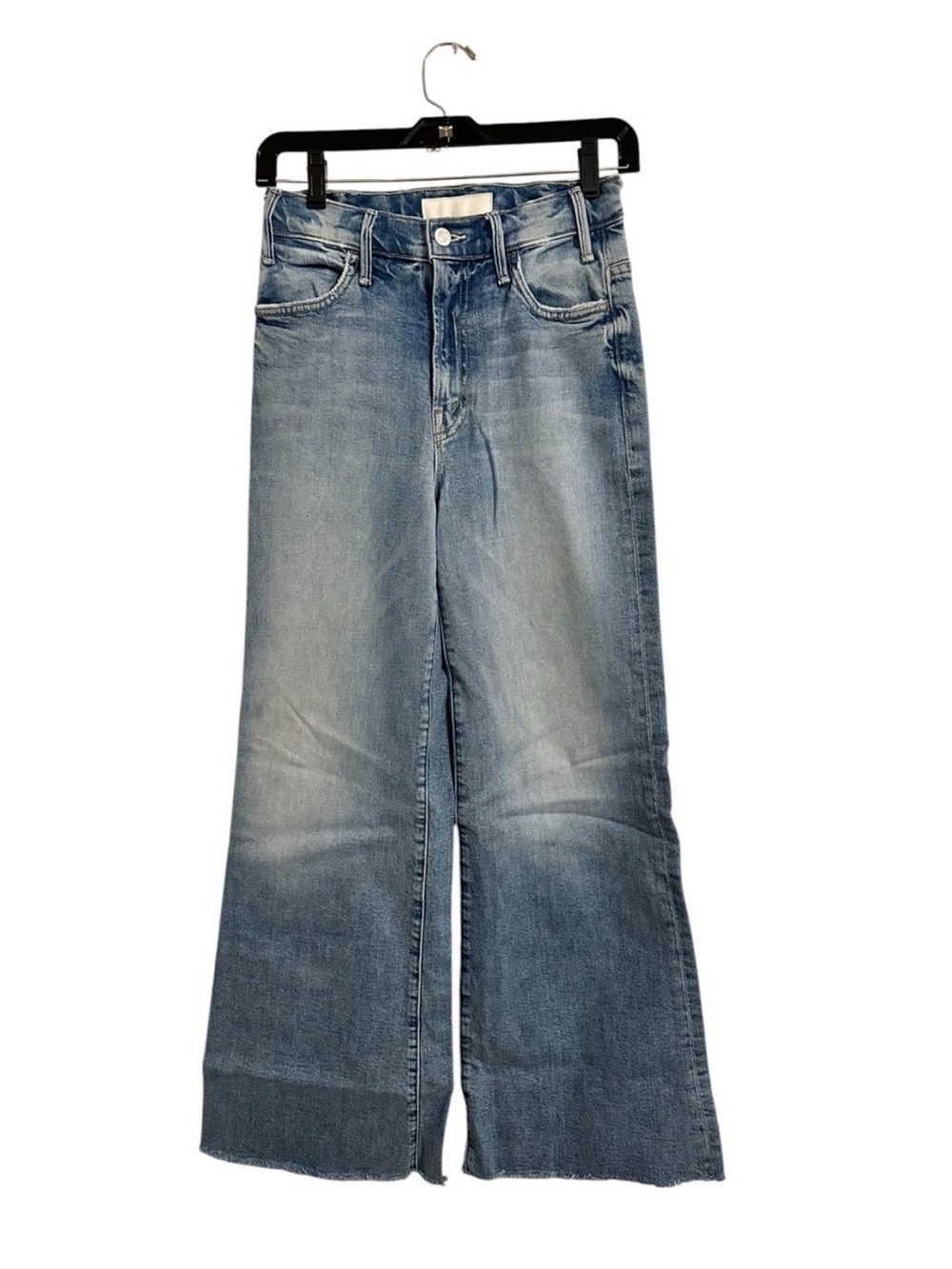 MOTHER The Hustler Roller Fray Wide Leg “I Confess” Jean - Picture 3 of 12